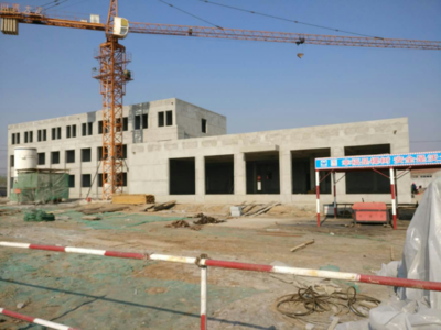 陈庄镇付窝小学楼房建设主体工程胜利竣工
